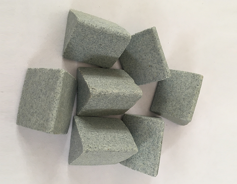 棕剛玉三角形研磨石8×8