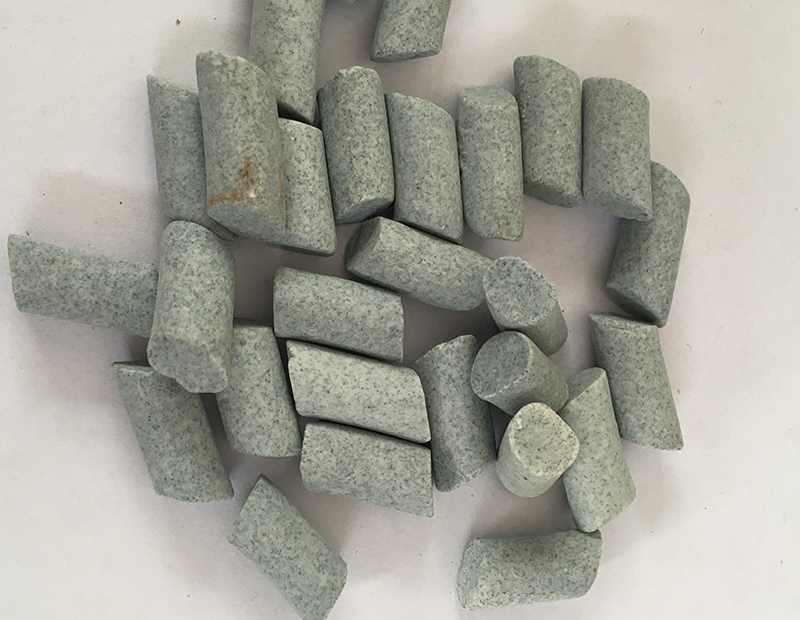 棕剛玉圓柱研磨石5×10