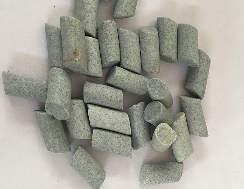 棕剛玉圓柱研磨石5×10